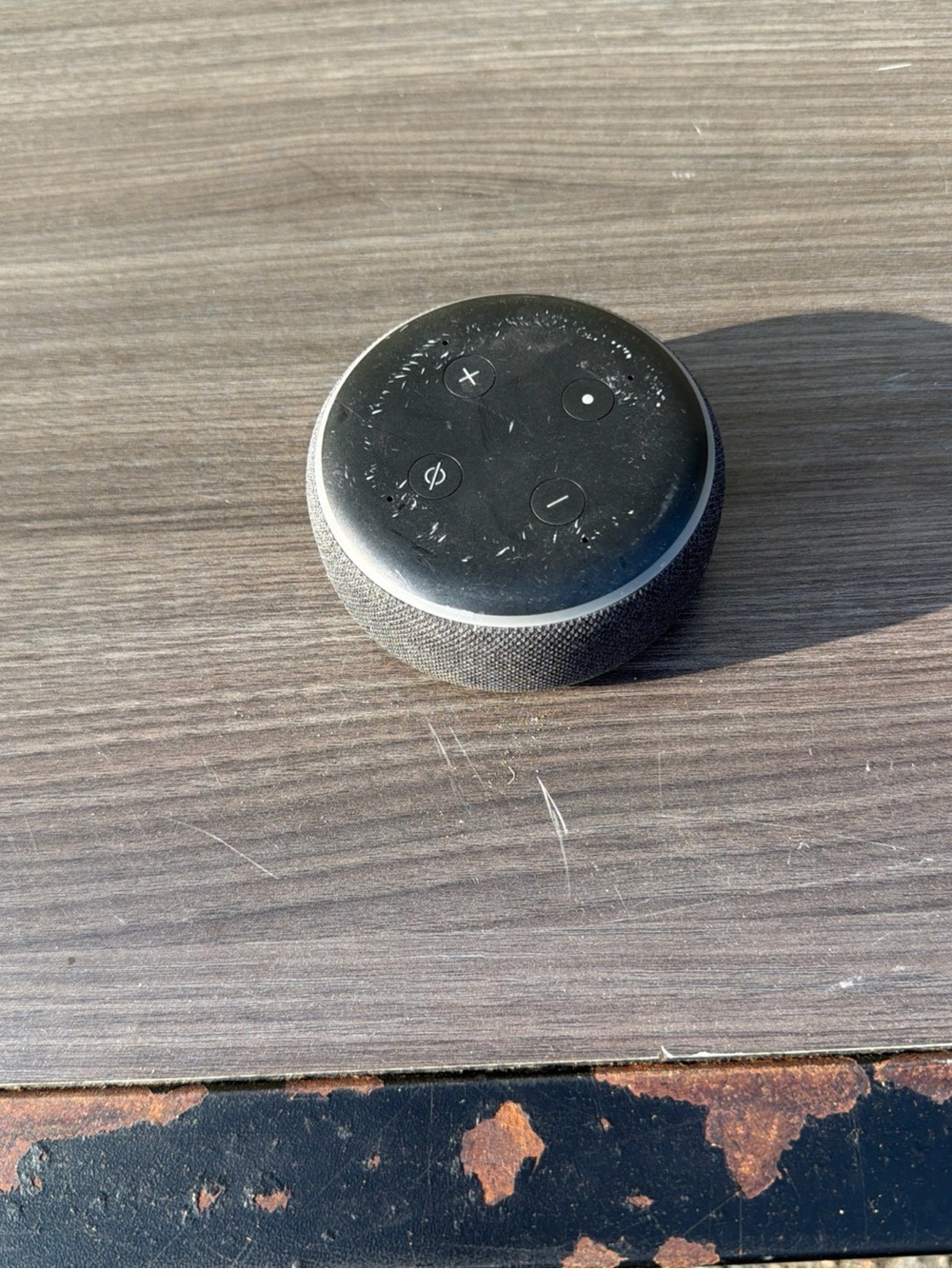Amazon Echo Dot 3rd Generation D9N29T Smart Speaker Black NO POWER CORD